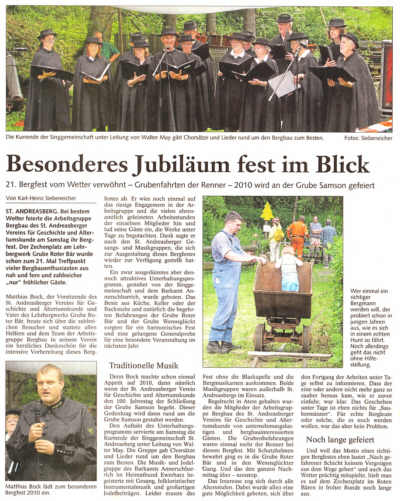 Pressebericht Goslarsche Zeitung - 06.07.2008